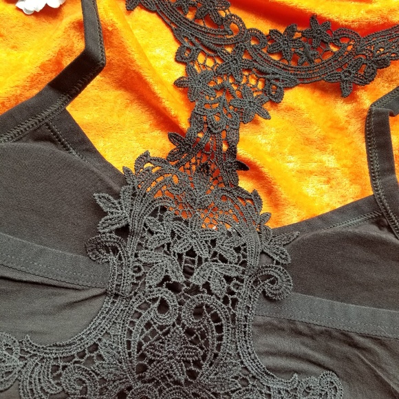 WOMENS LACE BRALETTE SPORTS BRA - Picture 3 of 6